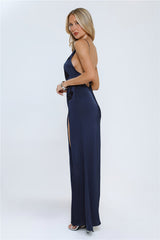 Dazzle Demand Maxi Dress Navy