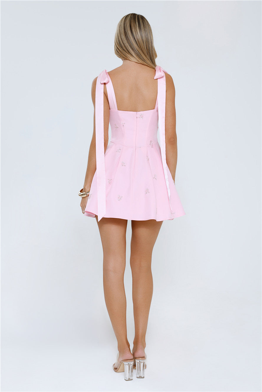 The Pretty List Mini Dress Pink