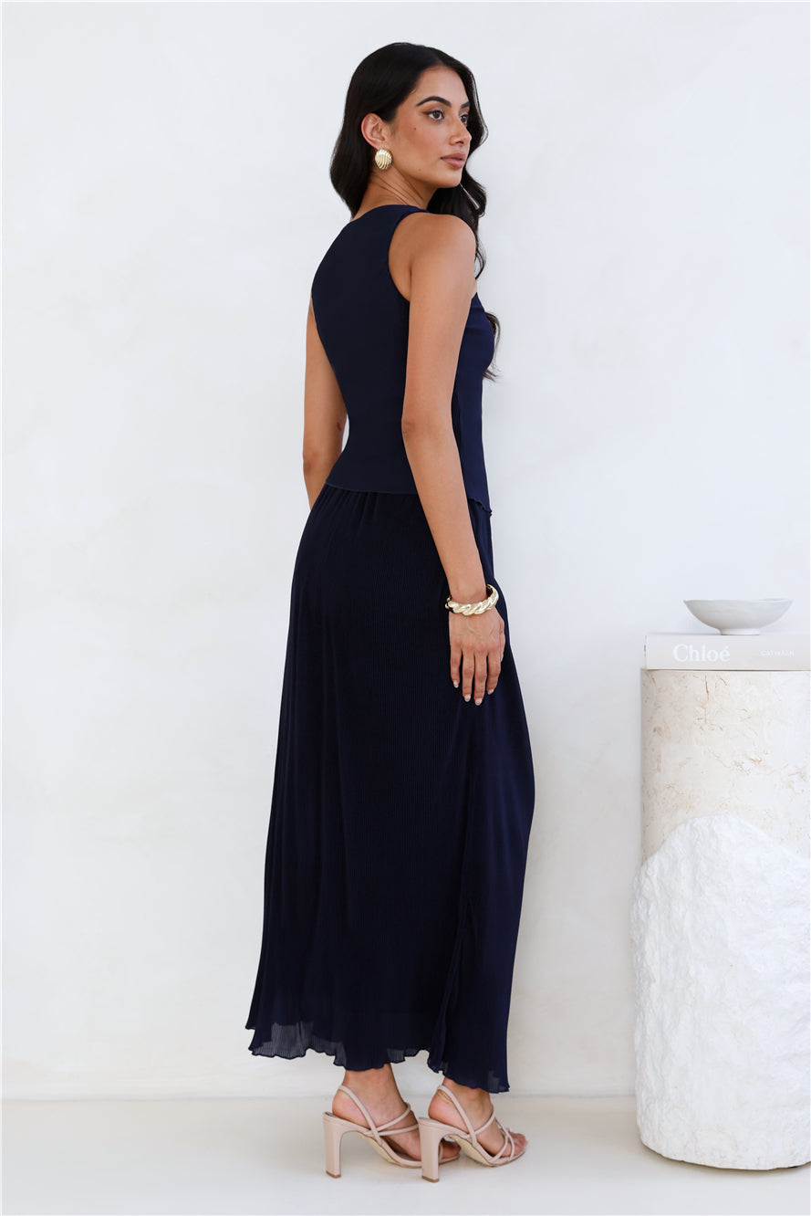 Nahla Top Navy
