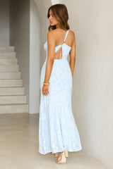 Pretty Haze Maxi Dress Blue