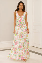 Sunny Splendour Maxi Dress Pink