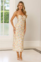 Sunset Promises Midi Dress Orange