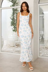 Secret Garden Girl Maxi Dress White