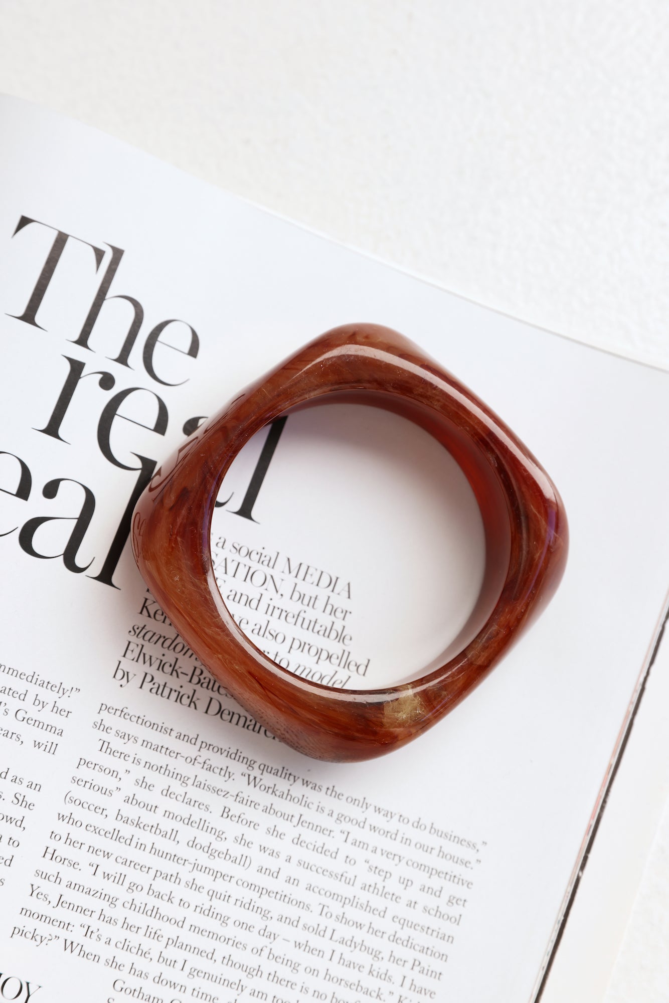 Precious Ruby Bangle Burgundy