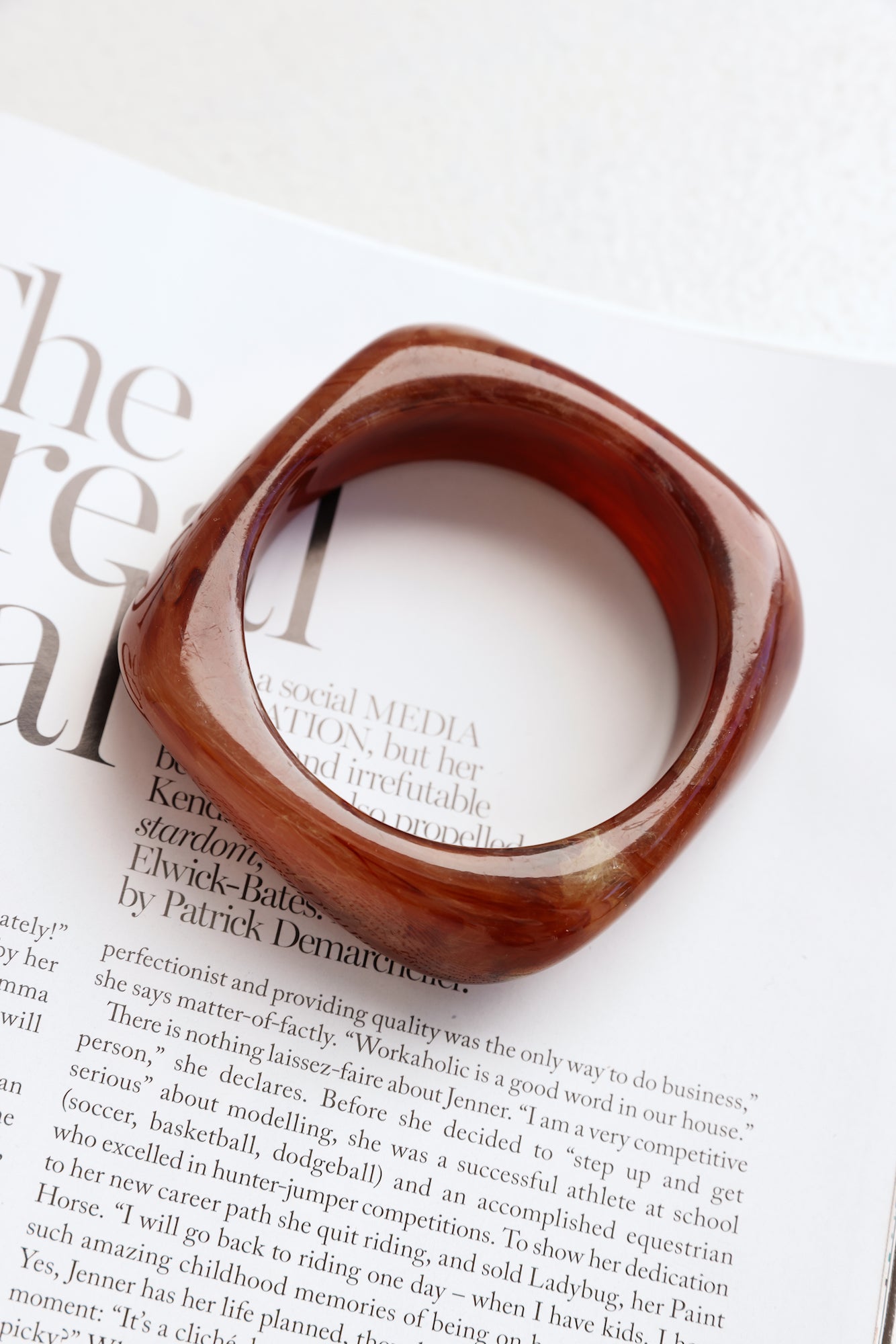 Precious Ruby Bangle Burgundy