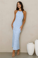 Perfectly Yours Maxi Dress Blue