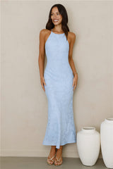 Perfectly Yours Maxi Dress Blue