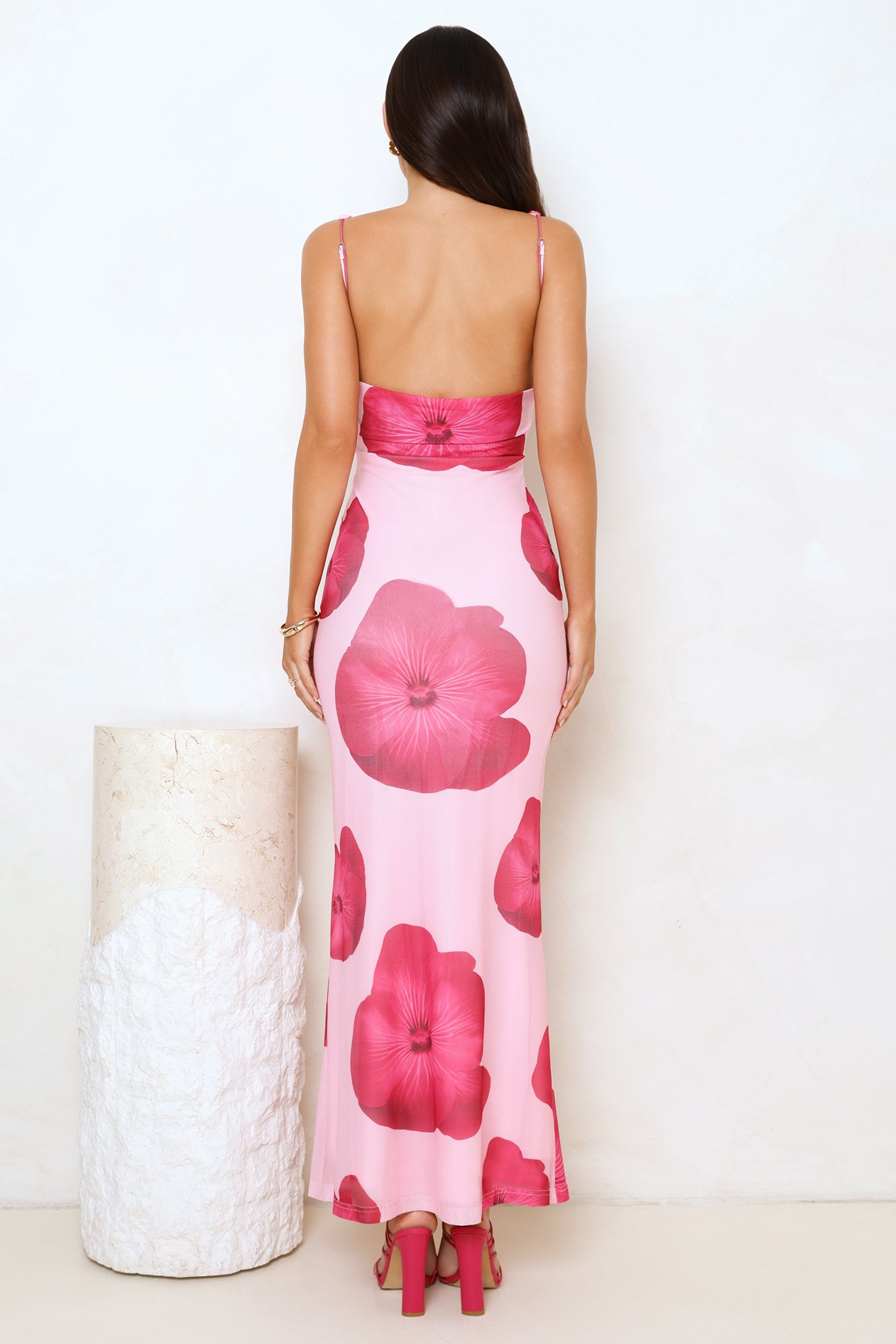 Hey Gorgeous Maxi Dress Pink