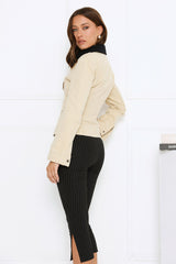 Leo Capri Onyx Pinstripe