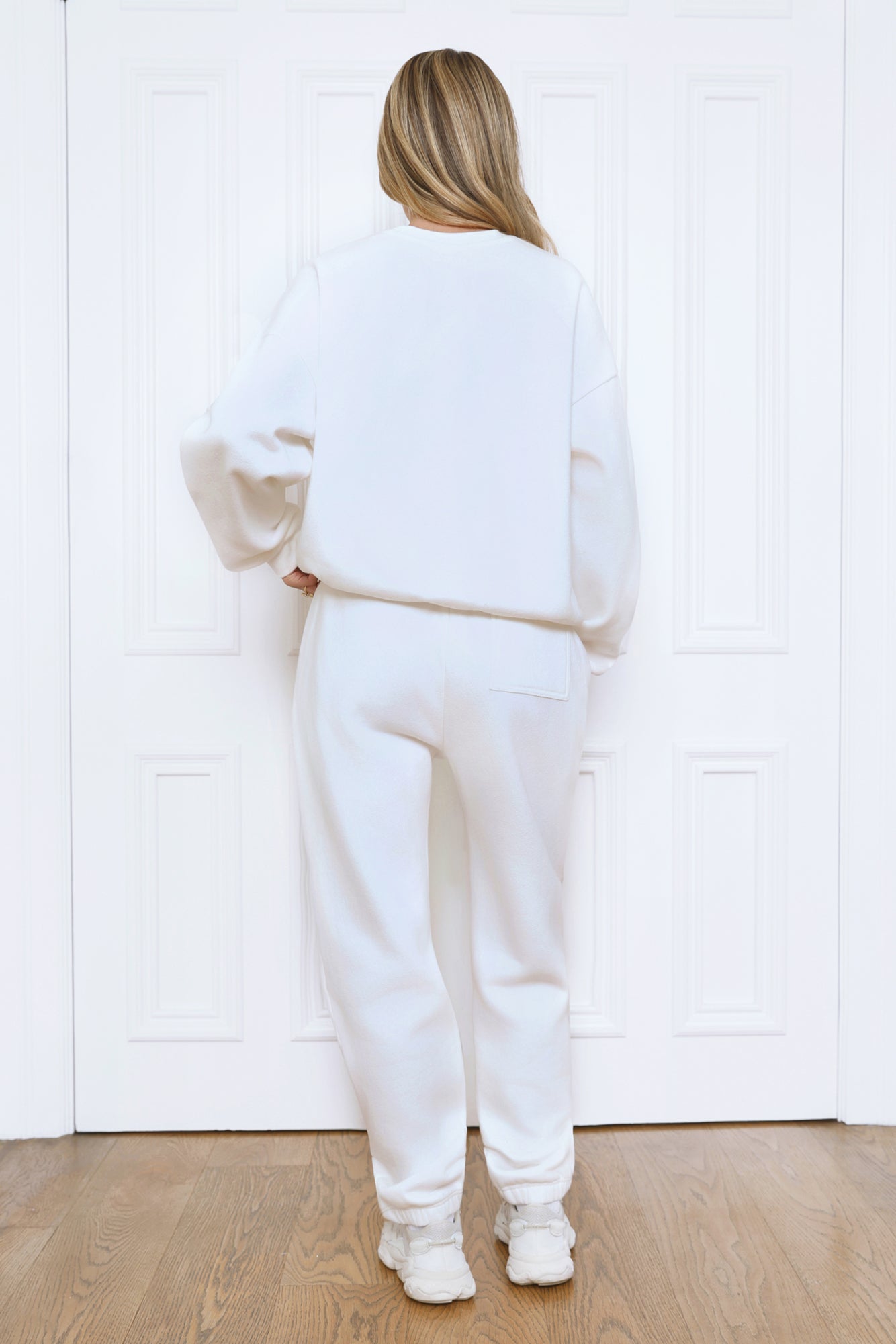 BASE Social Club Round Neck Sweatshirt White