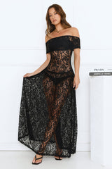 Field Of Dreams Maxi Dress Onyx