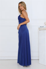 Lunar Luxe Maxi Dress Blue