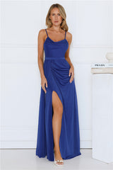 Lunar Luxe Maxi Dress Blue