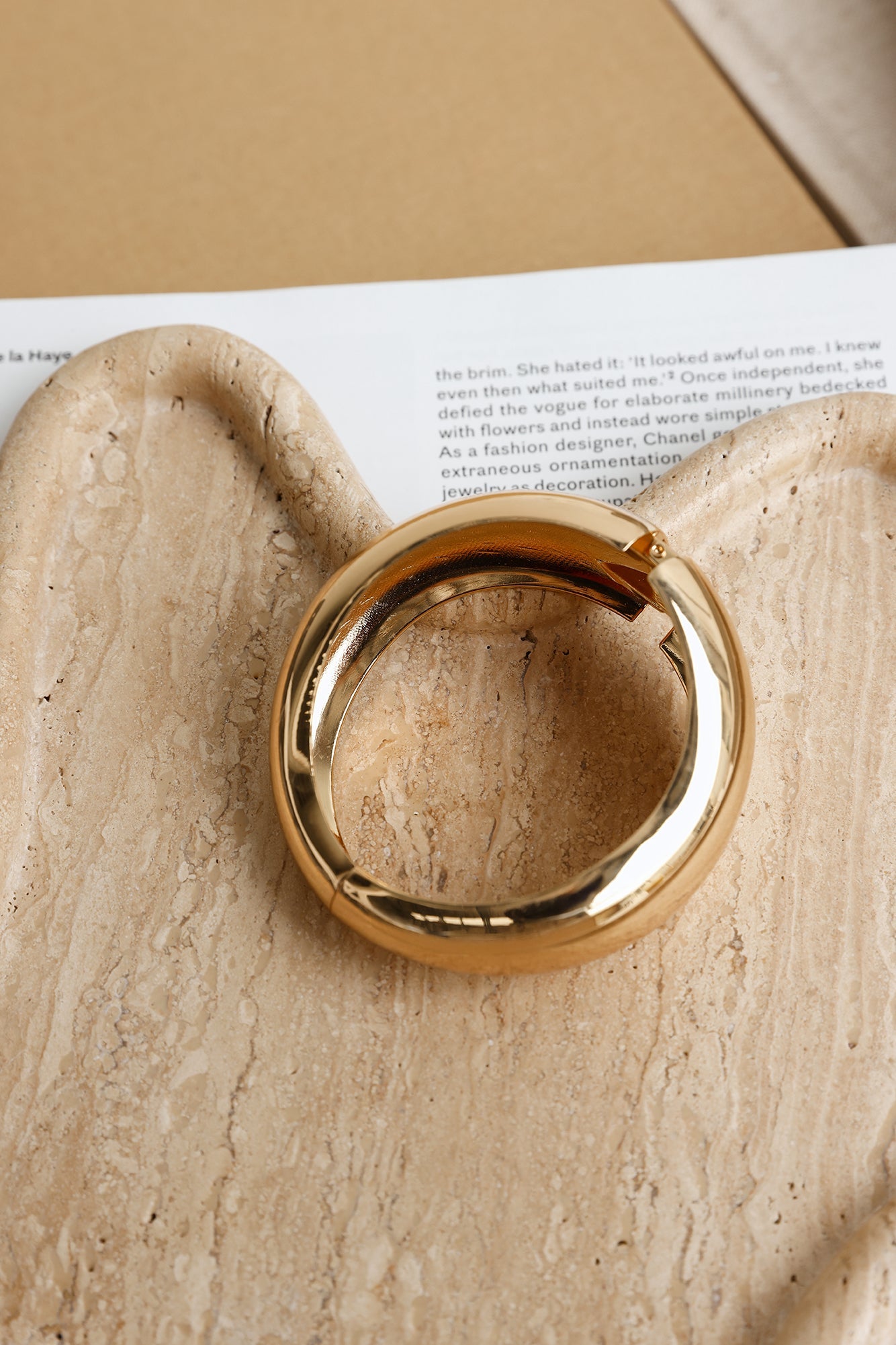 Perfect Piece Bangle Gold