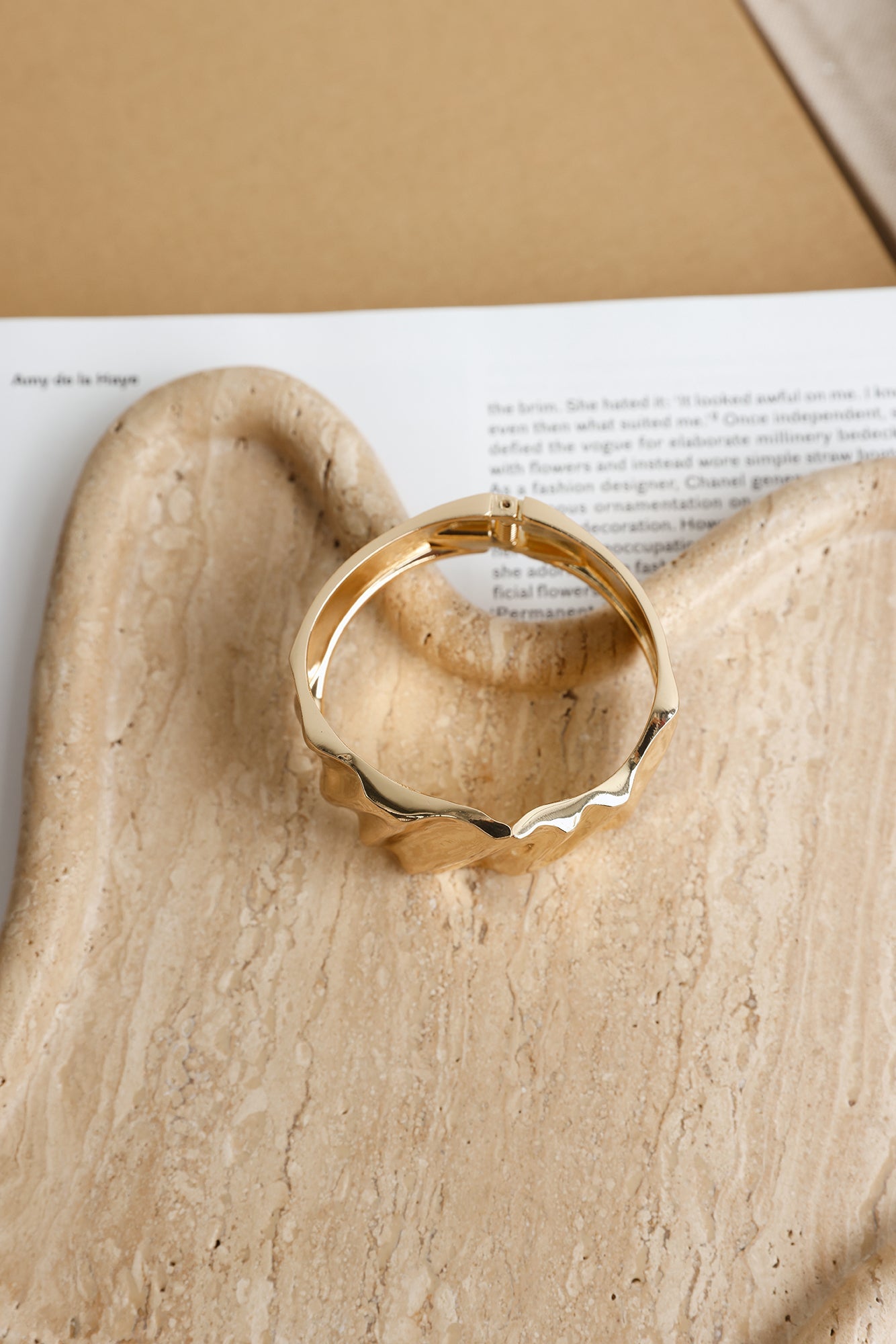 Stephanie Bangle Gold