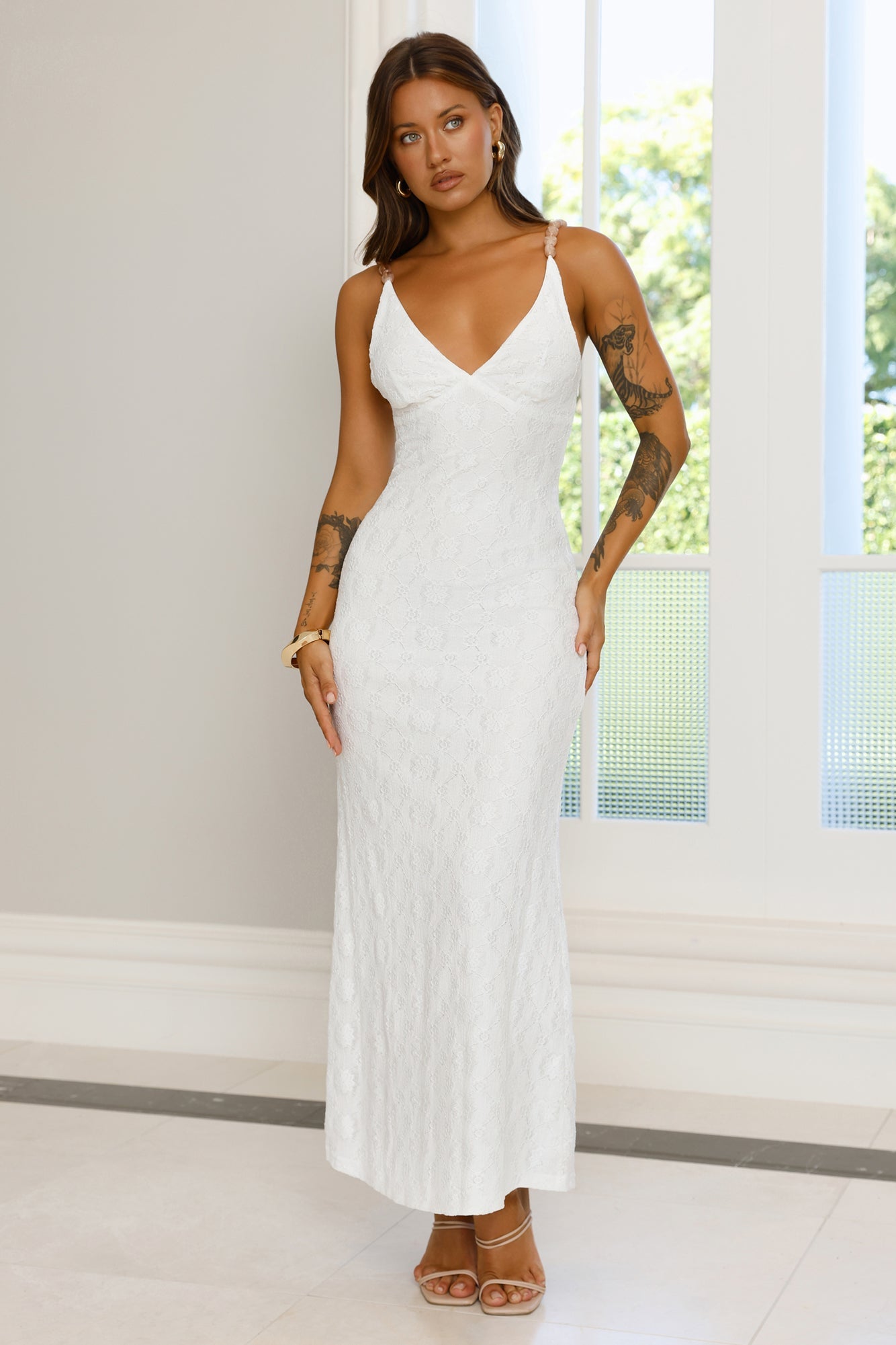 You Got This Maxi Dress White