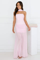 Lillie Corset Maxi Dress Musk