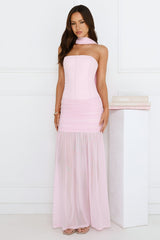 Lillie Corset Maxi Dress Musk