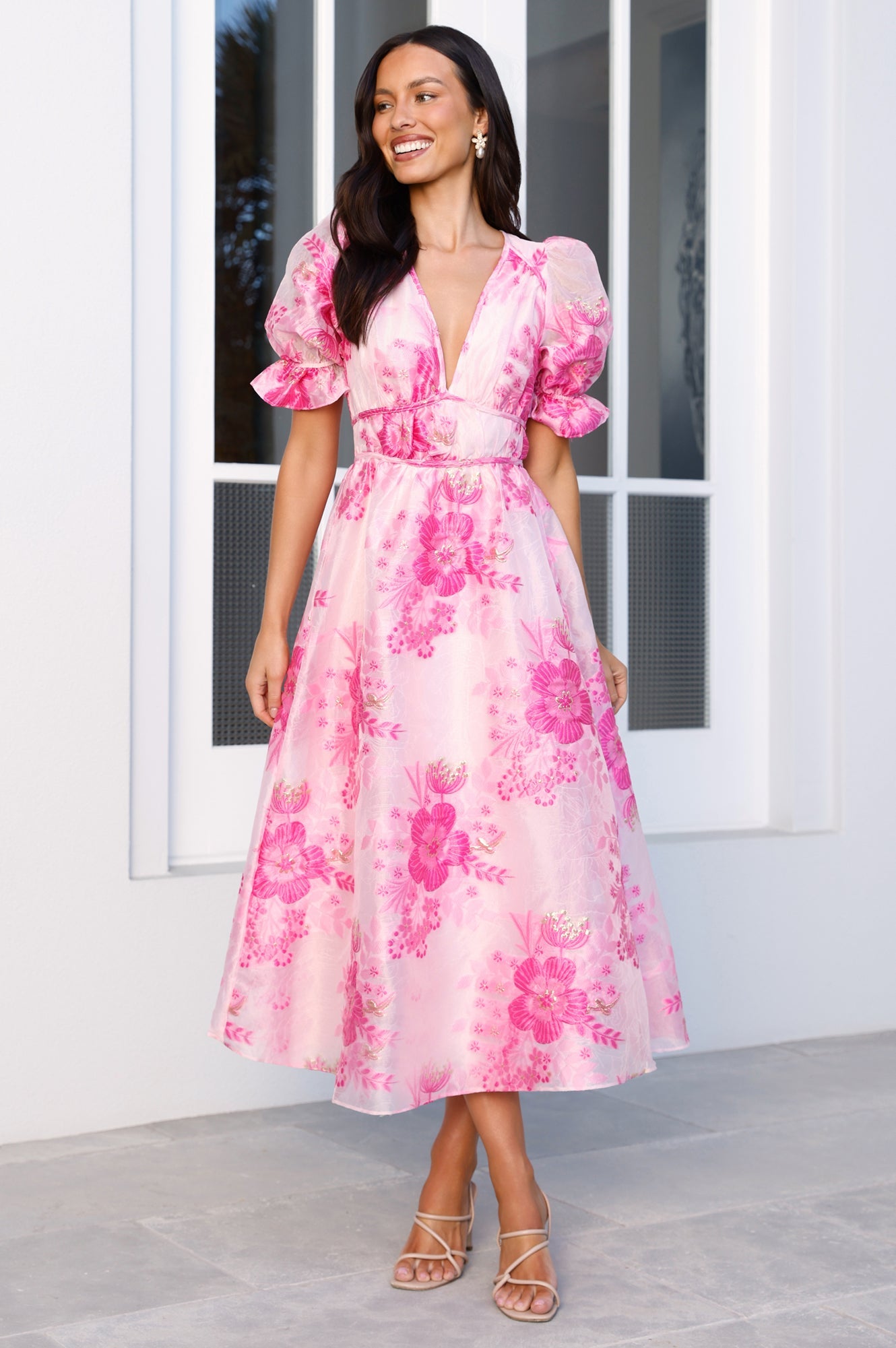 Your VIP Moment Maxi Dress Pink