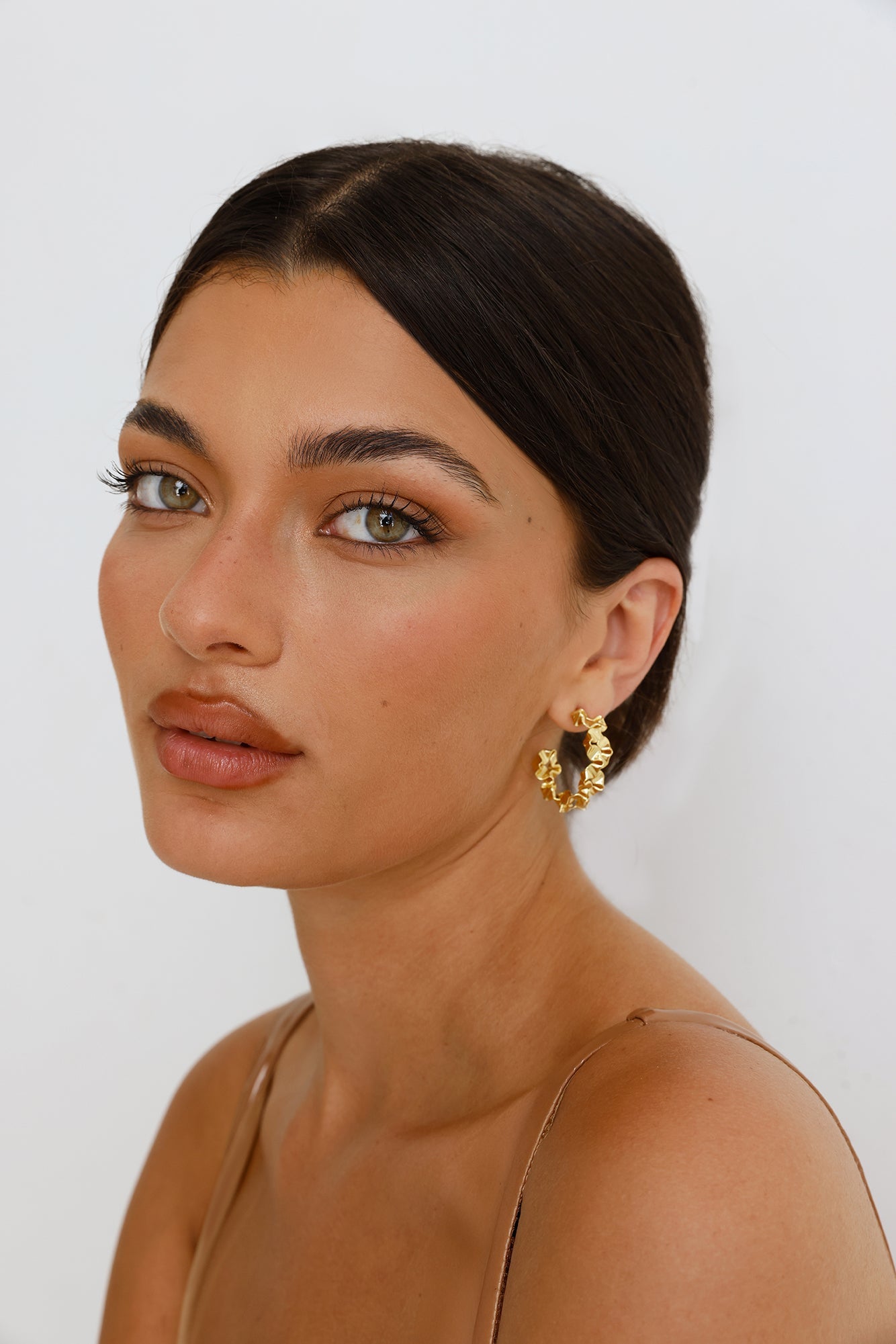 Sourced Luxury Earrings Gold