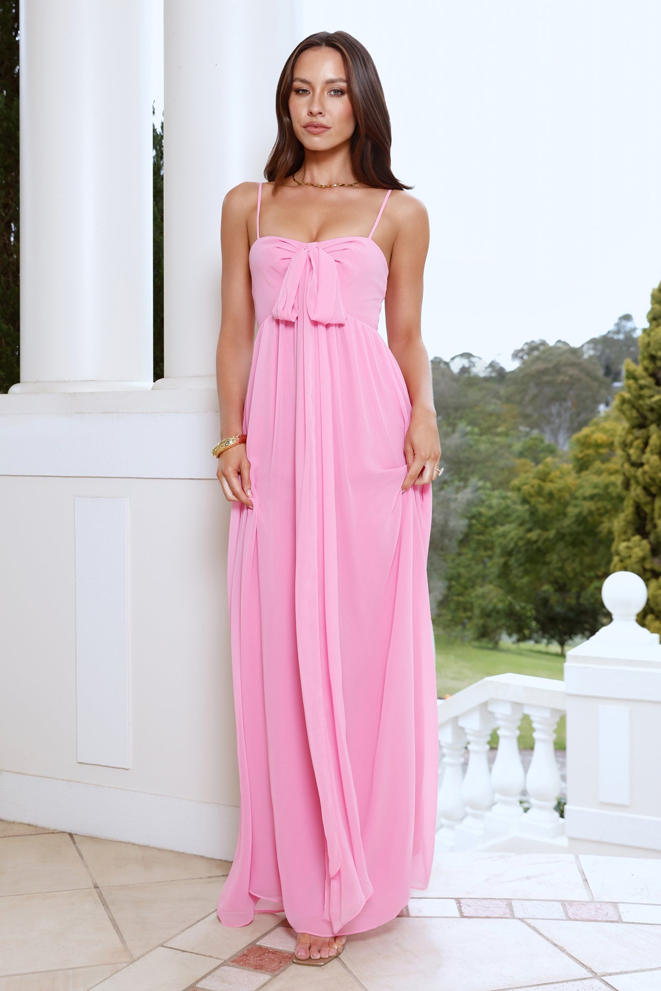 Prettiest Event Maxi Dress Pink