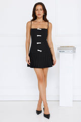Sculptor Of Style Mini Dress Black