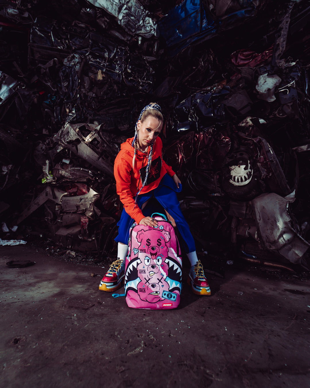 MONEYBEAR STACK EM UP BACKPACK