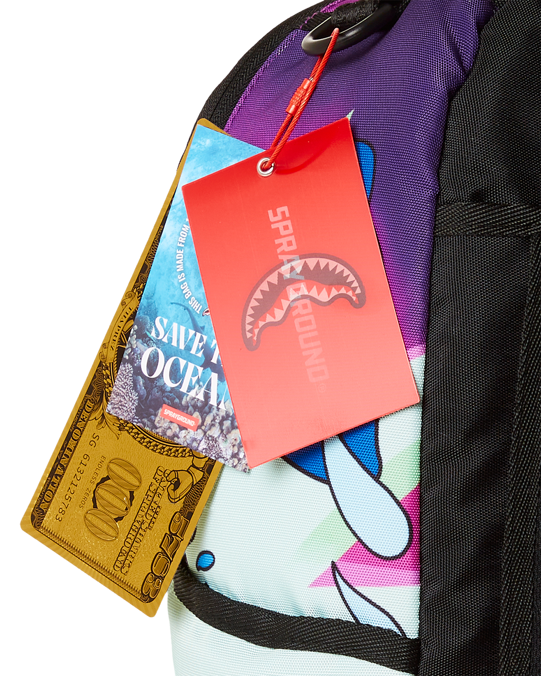 POWER PUFF GIRLS MONSTER SHARK BACKPACK
