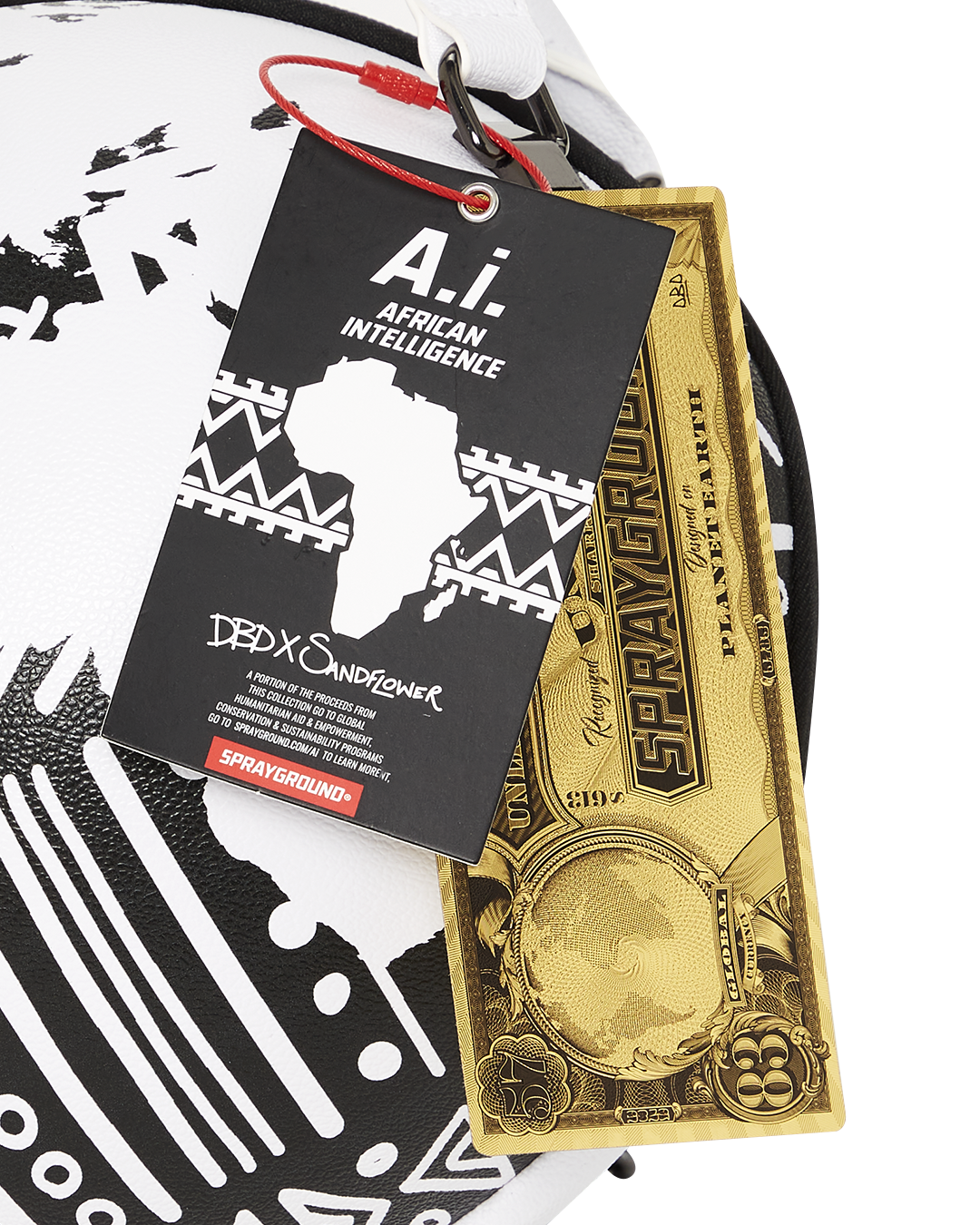 A.I.8 AFRICAN INTELLIGENCE - ORIGIN STORY GLOBE BAG
