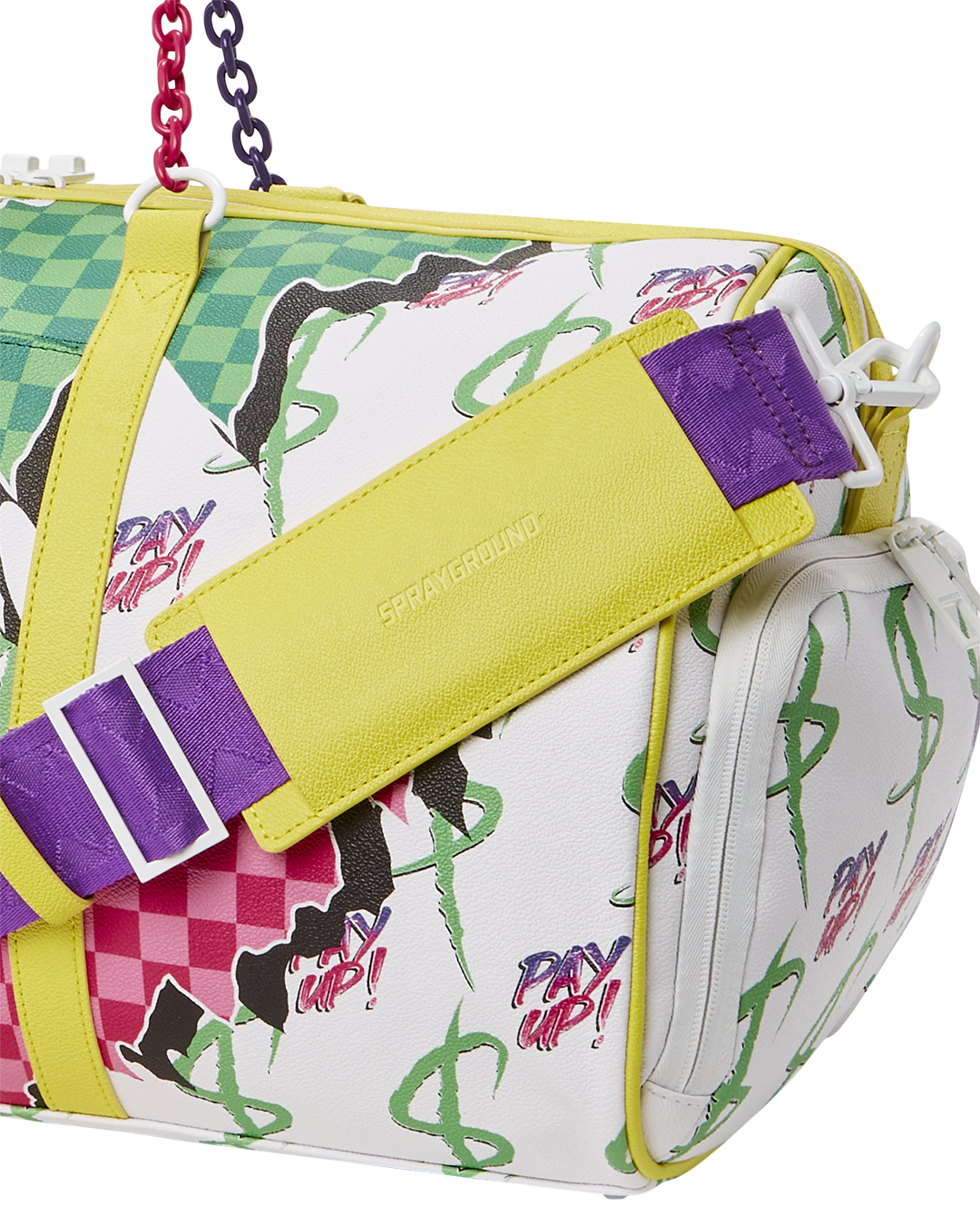 DREAMY TECHNICOLOR DUFFLE