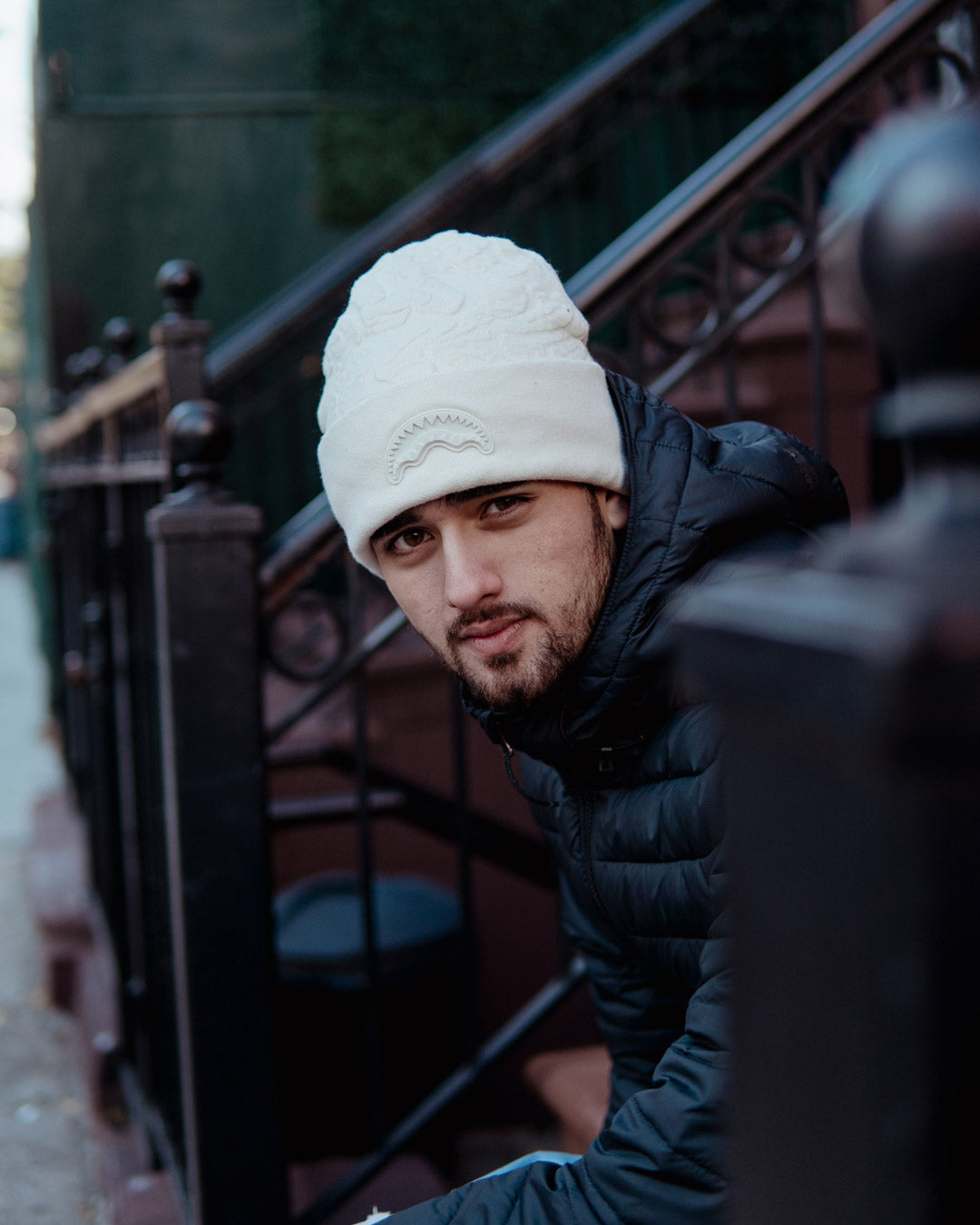 3D KNIT BEANIE