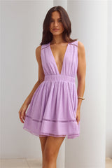 Style Over Status Mini Dress Lilac
