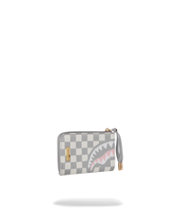KNIT SHARKS IN PARIS IN CREAM WALLET